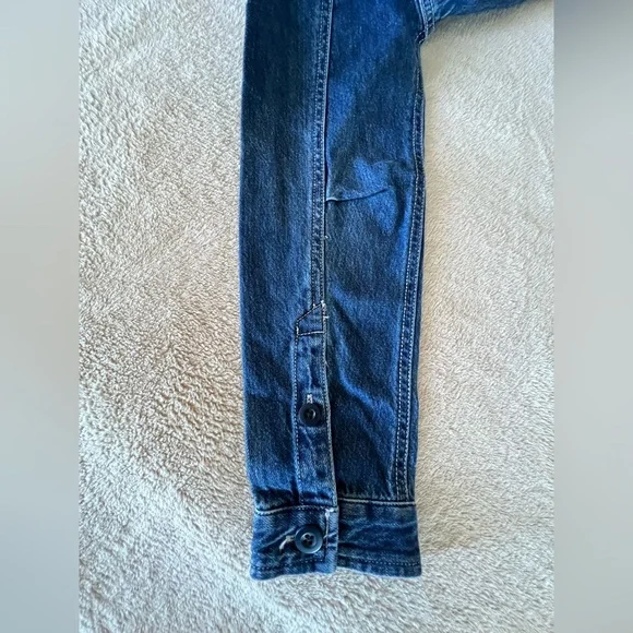 NWT Madewell Utility Coveralls Blue Denim - Picture 10 of 14